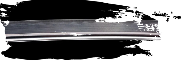 Hoja AISI 1060 optimizada para un tachikaze más definido